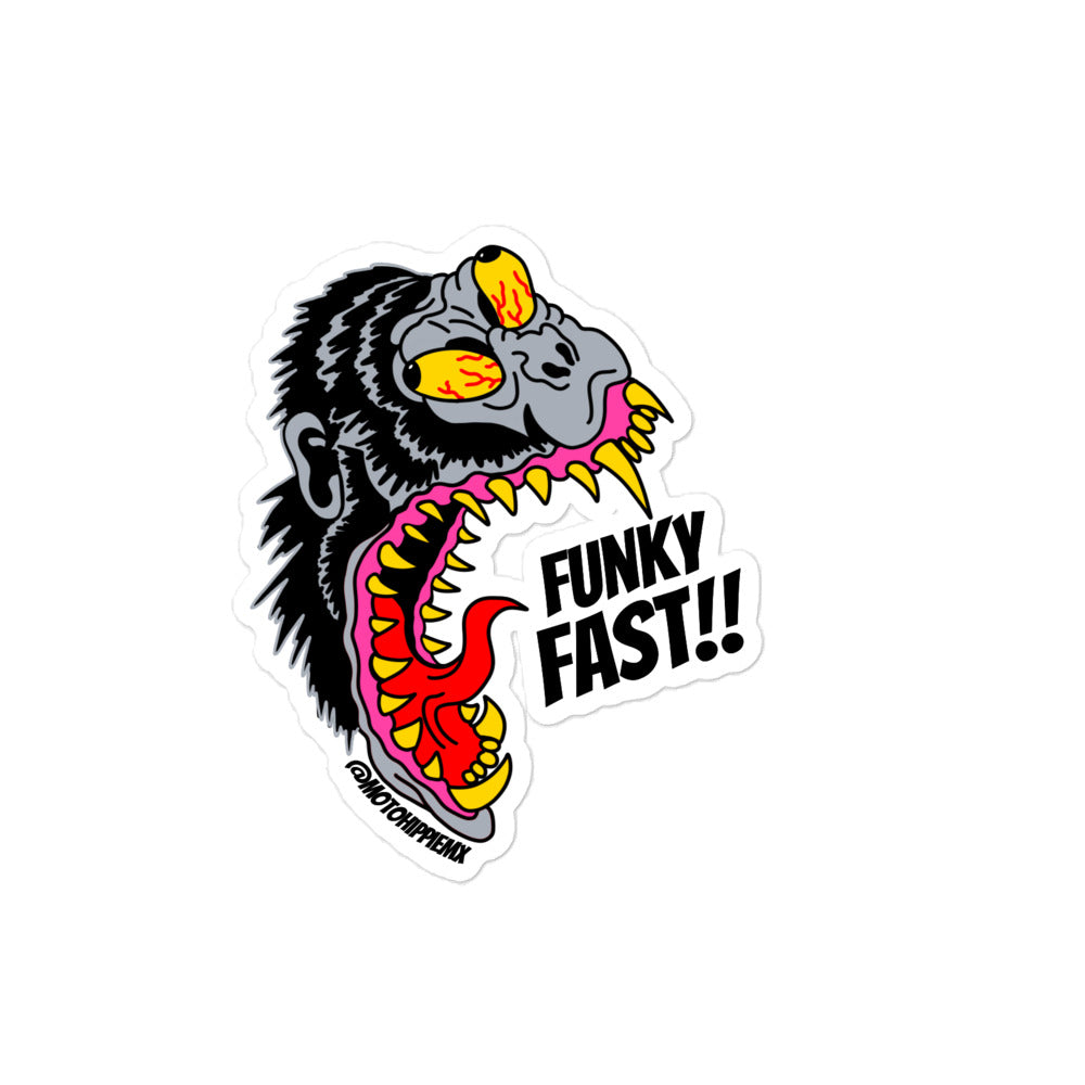 Sticker (Funky Fast Ape)
